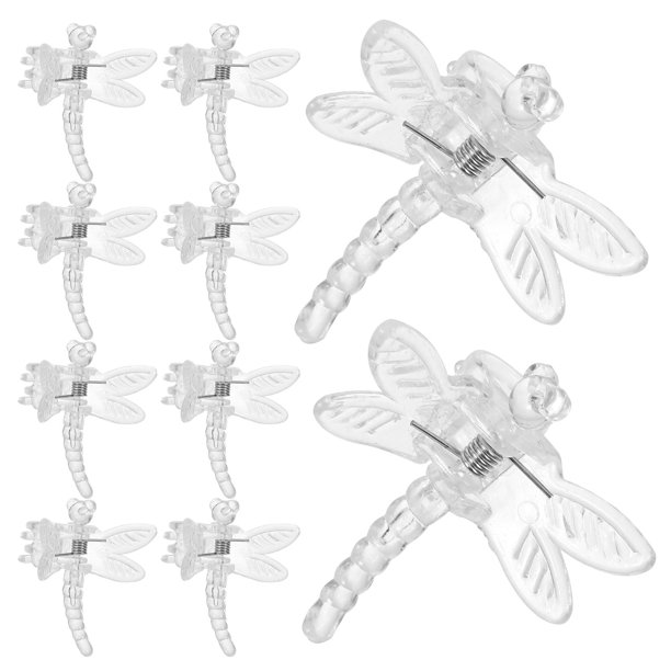 BESTYASH 10Ud Clips Para Plantas Transparentes Para Sujetar Y Soporte De