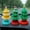 A+B+C, variant on 3 PCS Solar-Powered Dancing Christmas Tree for Car Dashboard, Solar Shaking Figurine Holiday Decor for Dashboard Desk