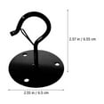 thumbnail image 2 of IFANLANDOR 2Ud Para Colgar Plantas Negros De Fuertes Y Para, 2 of 8