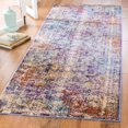 thumbnail image 4 of SAFAVIEH Sutton Jamaar Transitional Runner Rug, Lavender/Ivory, 3' x 10', 4 of 5