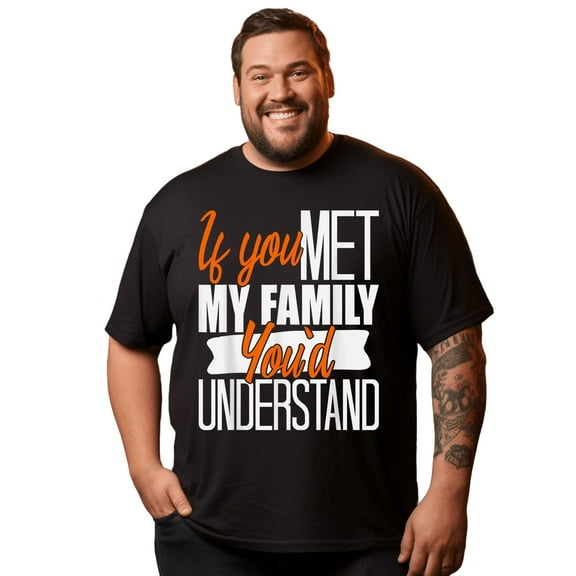 Men T Shirt for Big & Tall Man Graphic Short Sleeve Plus Size Oversized Tee Tshirts 7XLT T0 5641 073