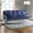 Navy and Gray, variant on Furniture of America Vargas Fabric 6-inch Futon Mattress in Navy and Gray