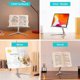 thumbnail image 2 of Book Stand,Cookbook Holder Desk Reading,Adjustable Height&Angle,Aluminum Alloy,Foldable&Portable,for Office,Kitchen,School,Kids&Adults Book,Recipe,Mag, 2 of 5