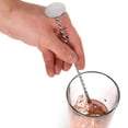 thumbnail image 3 of Stainless Steel Water Drop Bar Spoon Fine Thread Bar Spoon Cocktail Stir Bar Juice Coffee Spoon, 3 of 9