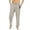 Grey, variant on OSOLU Men All Season Fit Pant Casual Solid Color Feather Painting Cotton Linen Loose Plus Size Trouser Fashion Beach Pockets Pant Fashionable Classic Leisure Bottoms