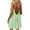 Green A, variant on Horkkom Backless Dresses for Women Summer Cami Mini Dresses Casual Beach Vacation Sundresses L
