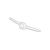 Genuine OE Acura Center Molding - 75110-S0K-A11