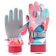 thumbnail image 1 of Guantes de esquí cálidos para niños de invierno, guantes de empalme estampados, 1 of 5