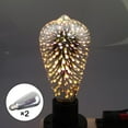 thumbnail image 4 of Bombilla de Fuegos Artificiales perfecl 2 Piezas LED 3D RGB, 4 of 7