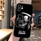 thumbnail image 1 of Funda de teléfono negra para iPhone 14, 13, 12, 11 Pro, XS Max, 6 S, 8, 7 Plus, X, XR, 5S, SE, 12Mini, Reaper Grim, funda de silicona suave con esqueleto de calavera Fivean unisex, 1 of 2