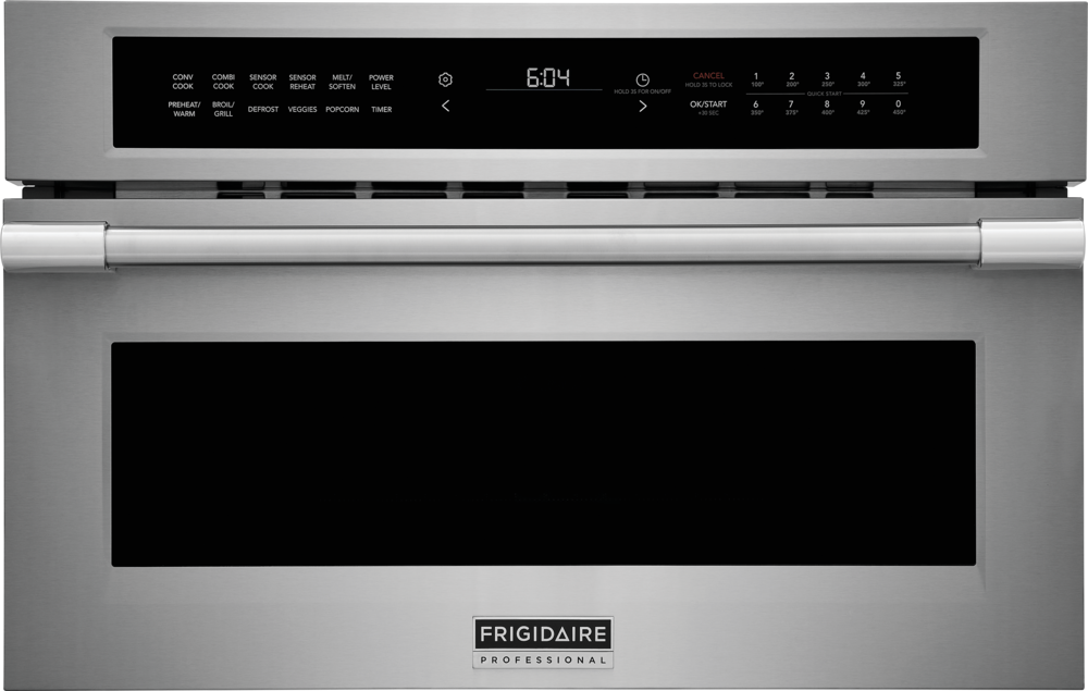 Frigidaire Professional 30" Built-In Convection Microwave Oven with Drop-Down Door