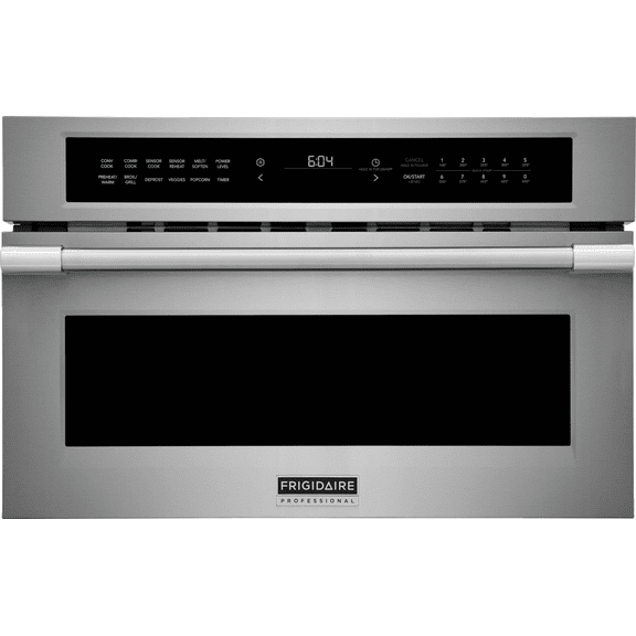 Frigidaire Professional 30" Built-In Convection Microwave Oven with Drop-Down Door