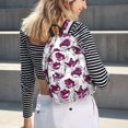 thumbnail image 6 of Yiaed Tulips Flowers Print Backpack, Premium Laptop Backpack, Travel Backpack for Women, Lightweight Backpacks, Comfortable Back Pack-Small, 6 of 7