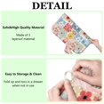 thumbnail image 6 of Pioneer Flower Floral Print Pattern Kitchen Dish Drying Mat 1 Pack, Ultra Absorbent Microfiber Drainer Mat, 16"x18", 6 of 6