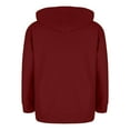 thumbnail image 5 of Xcmzpl Women's Hoodies Loose Fit Solid Color Hooded Sweatshirt Athletic Sweater Tops Work Long Sleeve Shirts Early Fall Fashion, 5 of 7