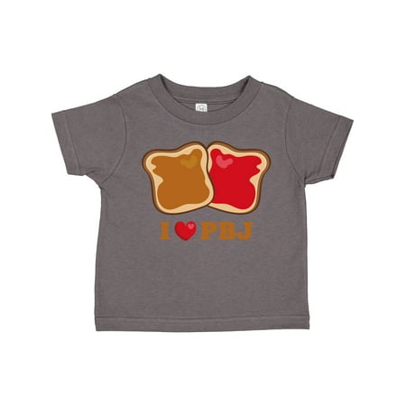 

Inktastic I Love PBJ 2 Gift Toddler Boy or Toddler Girl T-Shirt