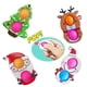 thumbnail image 2 of Juego De Juguetes De Burbujas De Empuje De Navidad, Juguete Sensorial, Juguetes Para Aliviar La Ansiedad Y El Estrés, Llavero, Juguetes De Descompresión Para Niños Y Adultos Kearding AP007025-01, 2 of 6