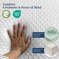 thumbnail image 4 of IULULU 8 Inch Gel Memory Foam Mattress, Graphene Cooling Fabric, Fiberglass-Free Bed in a Box, Twin, 4 of 7