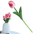 thumbnail image 2 of Under $10 Artificial Tulip Flowers Stems, Plastic Realistic Fake Flowers Wedding, Artificial Tulip Flowers Realistic Silk Stems for Wedding Bouquets Centerpieces Home Decor, 2 of 9