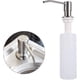 thumbnail image 1 of Distributeur Savon pour évier, Distributeur Savon en Acier Inoxydable, 300ml Argent Distributeur Savon en Acier Inoxydable pour Accessoires Lavabo, Accessoires Cuisine, 1 of 5