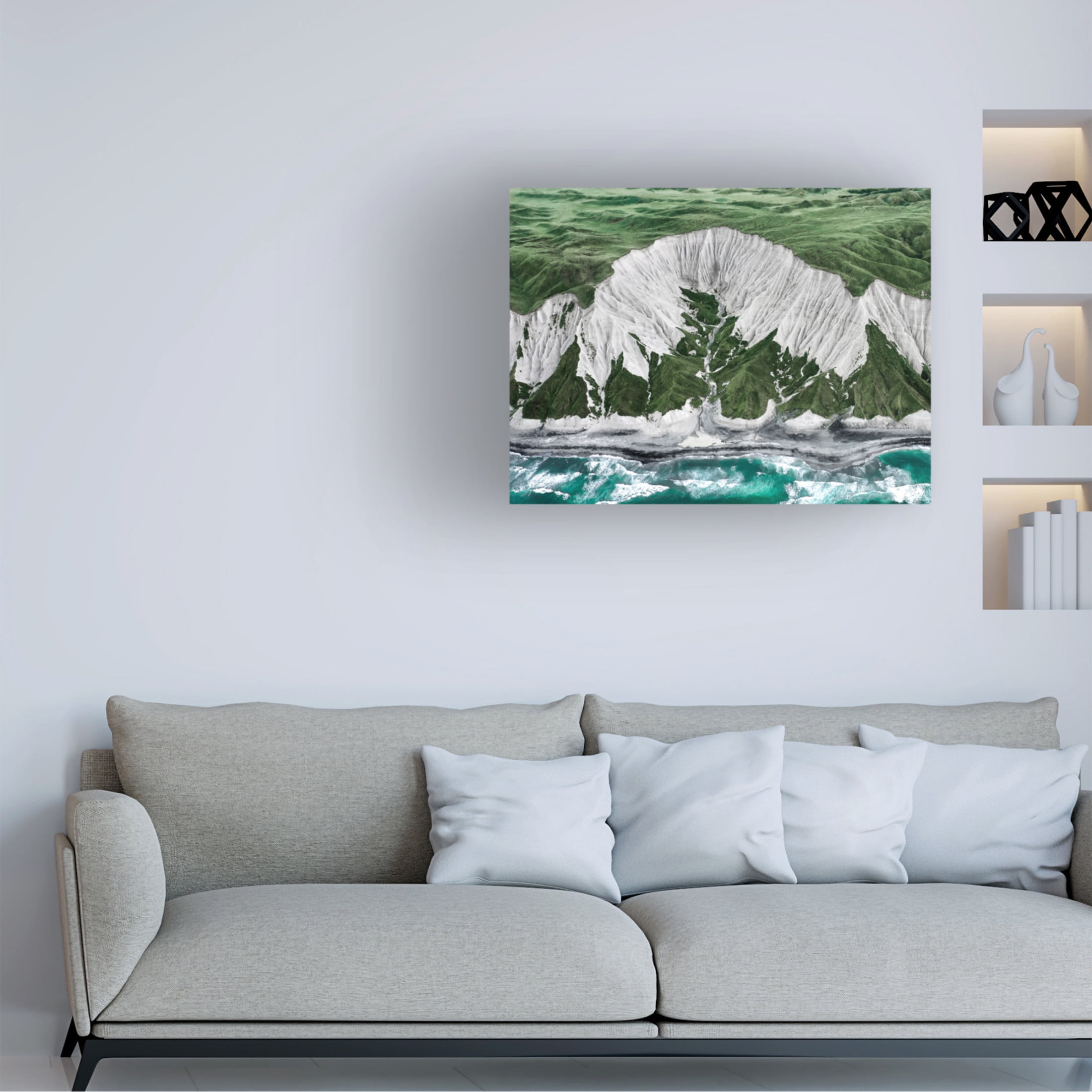 Canvas Wall Art - Igor Dydkovskiy 'Sakhalin' Wall Art for Living Room, Bedroom, or Office Décor by Trademark Fine Art - 32 x 24 Inches