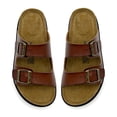 thumbnail image 3 of Kids Sandals for Girls Boys Cork Hiking Athletic Footbed Adjustable Strap Toddler Casual Slides Open Toes Flat Slippers Indoor Outdoor, 3 of 5