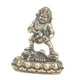 thumbnail image 3 of Mini estatua de Buda perfecl figura del Dios chino de la riqueza latón, 3 of 7