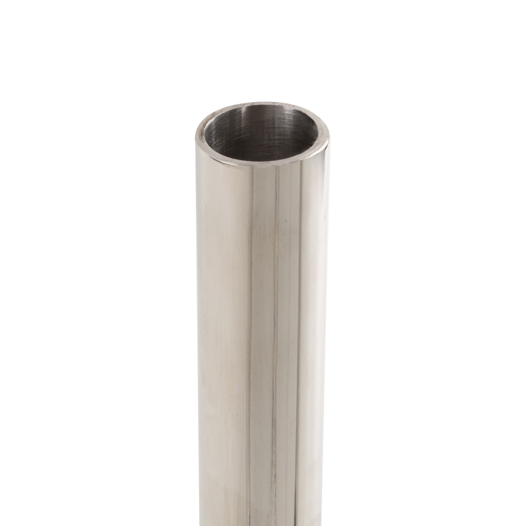 DecMode 4 Holder Silver Stainless Steel Metal Abstract U-Shaped Candelabra