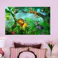 thumbnail image 1 of Wallhogs Jungle Cats Wall Mural, 1 of 2