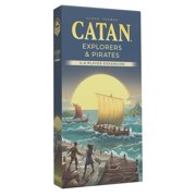 CATAN 6E – Explorers & Pirates 5-6 Player Strategy Board Game Expansion for Ages 10+, from Asmodee