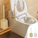 thumbnail image 1 of XWSHYW General Cepillo In Cerdas Duras, Kit In Cepillo para Cuenco de Limpieza de Baño, Cepillo Limpiador Inodoro Moderno y Compacto, Cerdas In Mango Largo para Baño, 1 of 7