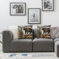 thumbnail image 2 of nygtbtfer Farm House Cabin Decorative Throw Pillow Cover Case Home Living Room Bed Sofa Car Square White, 2 of 7
