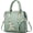 Green, variant on NCY Women Embroidered Satchel Top Handle Purses and Handbag Lightweight Totes Crossbody Shoulderbag for Lady