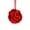 Red, variant on Vickerman 8" Artificial White Rose Ball.