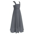thumbnail image 7 of inhzoy Big Girls Chiffon Junior Bridesmaid Wedding Flower Girl Dress, 7 of 7