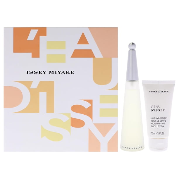 Set de regalo Perfume Issey Miyake Leau Dissey para mujer, 50 ml, 2 piezas