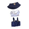 thumbnail image 3 of Conjunto de pantalones para muñecas,Conjunto de ropa para muñecas,camisetas,ropa,juguete en miniatura,Mono suave para muñecas de niña,accesorios para vestir,Mini ropa de moda Juguete suave, 3 of 7