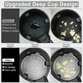 thumbnail image 3 of WLGJL Car Cup Holder Coaster, Silicone Cup Holder Insert, Universal Non-Slip, Gray 6 Pack, 3 of 5