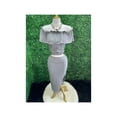 thumbnail image 2 of Conjunto Blusa Con Olan Y Falda Ajustable Casual De Mujer Color Gris Talla Unitalla Marca Emil SaEs, 2 of 4