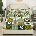 thumbnail image 2 of Duck Hunting Bed Sheets Queen Hunting Deer Fitted Sheet for Adult Women Teen Western Farmstyle Bed Set Farm Animal Duck Bedding Sets Deer Camo Bedding(No Top Sheet）, 2 of 5