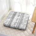 thumbnail image 3 of Mandala & Floral Yoga Meditation Pillow - Thick Zabuton Seat with Bohemian Vintage Design & Sunlight-Activated Fluffiness, 3 of 7