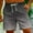 Grey, variant on Gspmoly Men Shorts, Men'S Gradient Printing Hawaiian Special Print Beach Casual Trouser Shorts Pants Gym Shorts Men Clearance Sale Brown XXXL