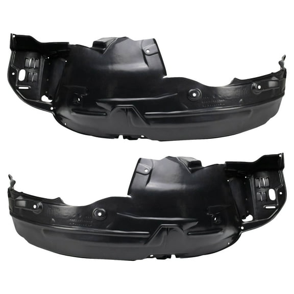 TRQ Inner Fender Liner Set Fits Select 2010-2011 Honda Accord Crosstour 2012 Crosstour HO1248146 HO1249146