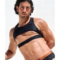 thumbnail image 4 of JOCKMAIL Mens Harness Costume for Men Men's Harness Elastic Shoulder Strap Mens Crop Top Chest Muscle Harness Party Vest, 4 of 9