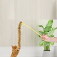 thumbnail image 2 of Durable Long Pole Interactive Cat Teaser Wand Colorful Ribbons Loud Bell Sound Engaging Pet Exercise Stick for Cats Chasing Pouncing Playing Tool, 2 of 3