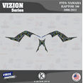 thumbnail image 4 of Kalair GFX Graphics Kit for Yamaha ATV RAPTOR 700 Vizion Series, 4 of 5