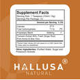 thumbnail image 5 of Hallusa Natural - HallSyrup 12 Oz - Turmeric Extract with 95% Curcuminoids - Ginger Extract, Raw Honey & Aloe Vera - Cold and Flu - Sore Throat, 5 of 7