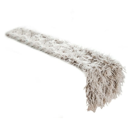 Bunting Home Decor Faux Fur Modern Luxury Banquet Dining Table Runner