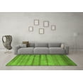 thumbnail image 3 of Ahgly Company Indoor Rectangle Oriental Green Modern Area Rugs, 7' x 10', 3 of 4