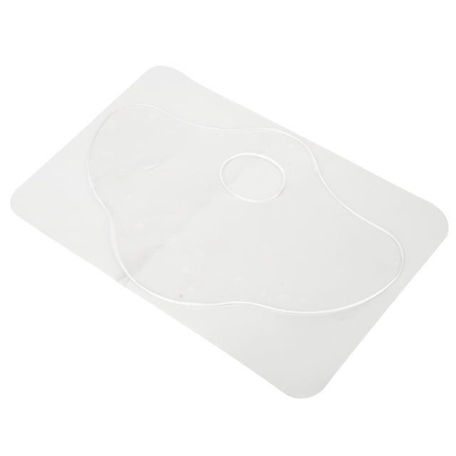 Almohadilla De Silicona Para El Vientre, Parche Corporal De Silicona, Ligero, Portátil, Transparente Para El Cuidado De La Piel